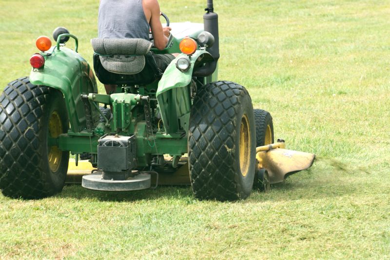 Mowing Equipment in Action